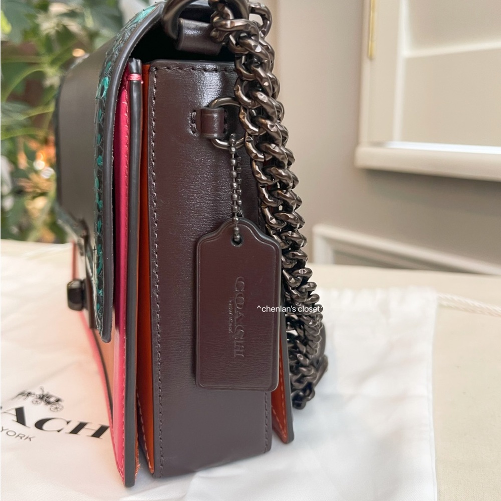 🔥Coach Hutton Colorblock Handbag - Picture 9 of 16